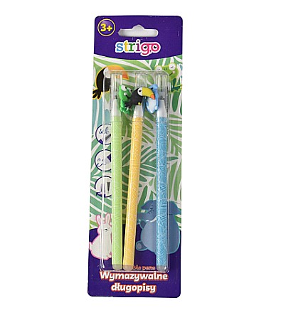 Rechizite școlare - Pix strigo cerneala termosensibila nature ssc163