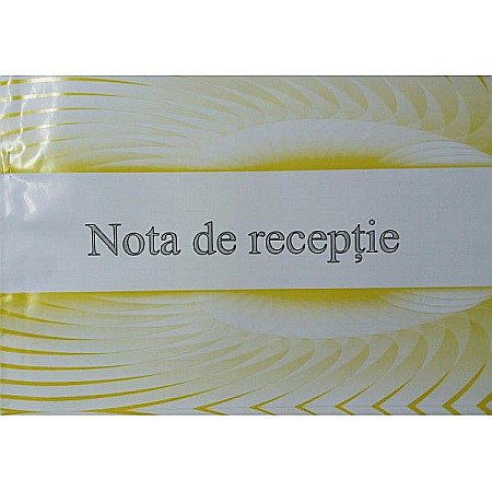 Tipizate și registre - Nota de receptie mod vechi