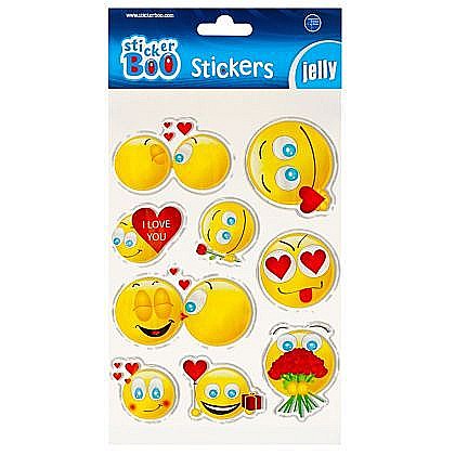 Accesorii craft - Stickere emoticon 15x25cm starpak 493720