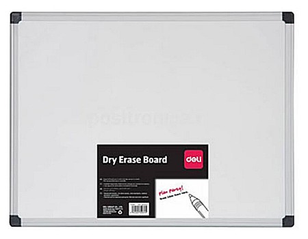 Table magnetice - Whiteboard magnetic 90x120 cm rama aluminiu Deli
