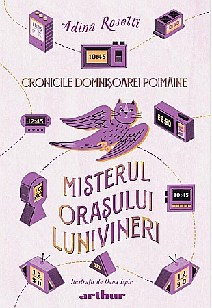 Cărți - Misterul orasului Lunivineri - Adina Rosetti