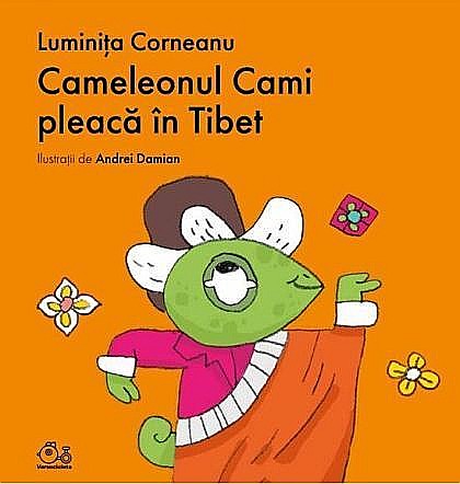 Cărți pentru copii - Cameleonul Cami pleacă în Tibet – Luminița Corneanu
