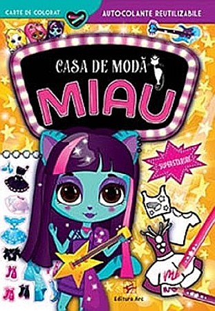 Cărți pentru copii - Casa de modă MIAU – Superstaruri