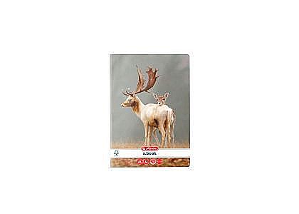 Caiete matematică - Caiet A5 matematica 48 file veline Animals Herlitz