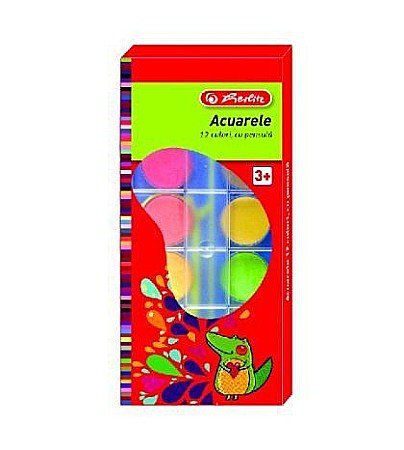 Promoții de Toamnă - Acuarele 12 culori +pensula 9469980