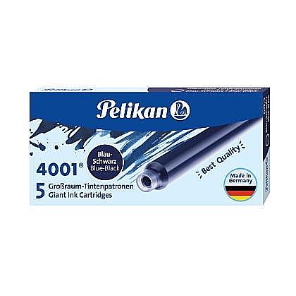 Promoții de Toamnă - Patroane 4001 mari cerneala albastra set 5  Pelikan