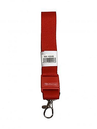 Comunicare și prezentare - Snur ecuson office box, latime 2cm, culoare rosu 92046