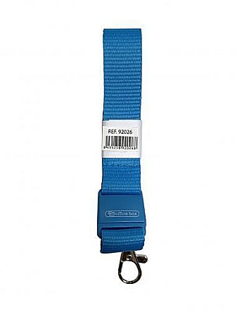 Comunicare și prezentare - Snur ecuson office box, latime 2cm, culoare bleu 92026