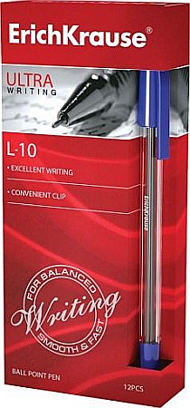 Rechizite școlare - Pix albastru ultra-10 erichkrause erk013873