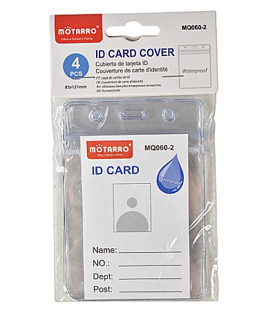 Comunicare și prezentare - Suport plastic pentru legitimatie 85x121mm mq060-2