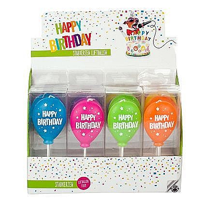 Articole Party - Lumanare de tort glitter happy birthday trendhaus 942173