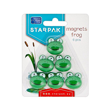 Promoții de Toamnă - Magneti broscuta 6buc/set 438889 stk