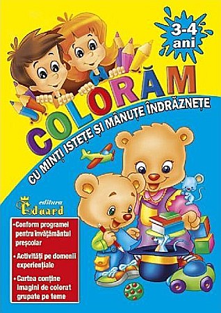 Cărți - Coloram cu minti istete