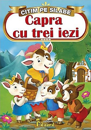Cărți - Capra cu trei iezi – Citim pe silabe