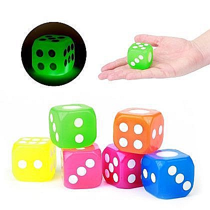 Jocuri educative și de societate - Zar cu lumina toi-toys 35499z