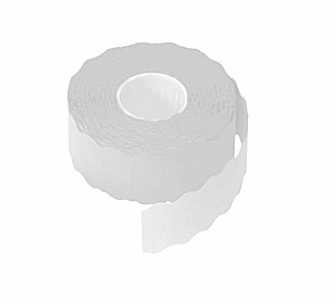 Papetărie și articole din hârtie - Etichete rola pret ondulate albe Ecada