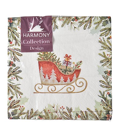 Articole Party - Servetele craciun 33x33cm 3 straturi set 20..