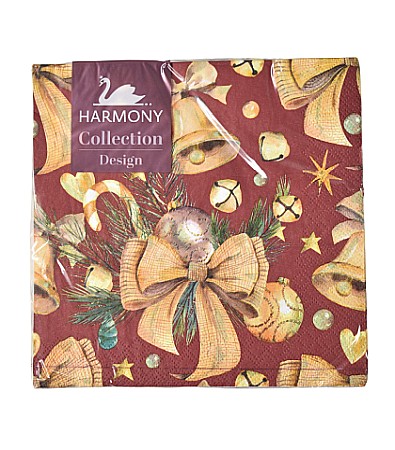 Servețele și tacâmuri - Servetele craciun 33x33cm 3 straturi set 20  .