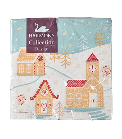 Articole Party - Servetele craciun 33x33cm 3 straturi set 20  ..