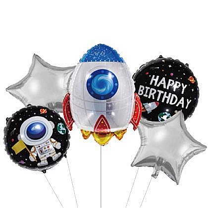 Baloane - Balon folie aluminiu racheta tz-s5012