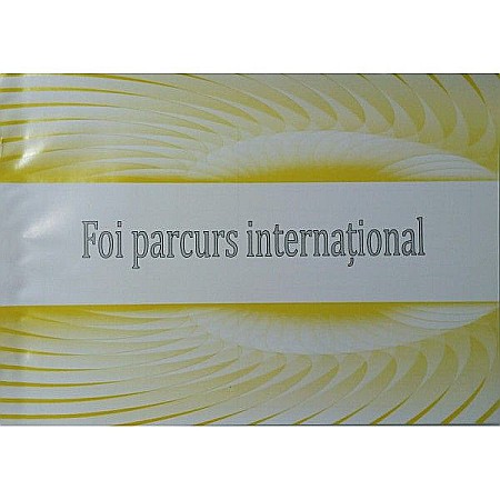 Tipizate și registre - Foi parcurs international A4 color