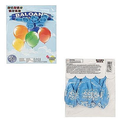 Articole Party - Baloane 2.8 g it's a boy 8 buc/set 37644