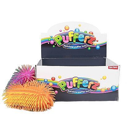 Jucării senzoriale și antistres - Jucarie pufferz omida 15 cm - toi-toys 51022z