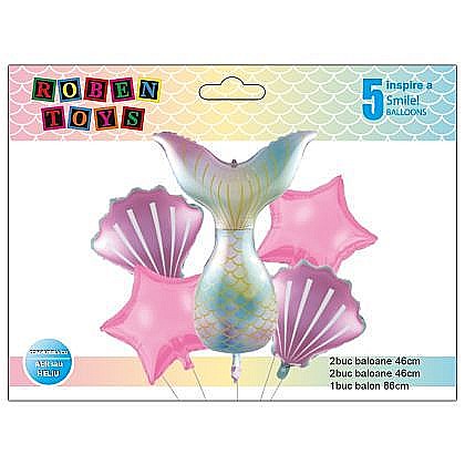 Articole Party - Balon folie aluminiu sirena tz-k5030