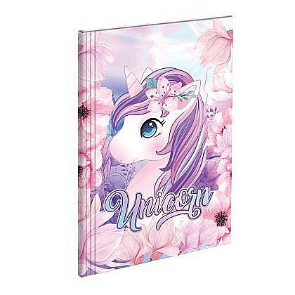 Mape și serviete - Mapa premium holografic unicorn elastic