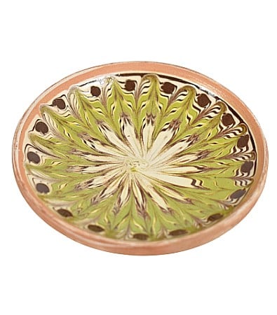 Decorațiuni și articole de Crăciun - Farfurie ceramica in cutie colorata 9cm