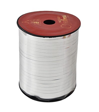 Decorațiuni și articole de Crăciun - Panglica argintie 5mm b5086