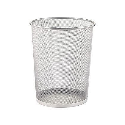 Promoții de Toamnă - Cos hartii mesh 22x26.5x28cm argintiu of200