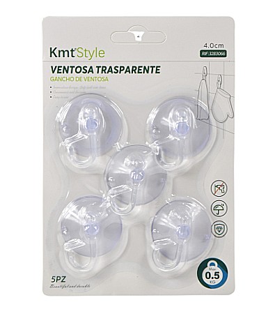 Accesorii table și flipchart - Ventuze cu carlig 5buc/set 3283066