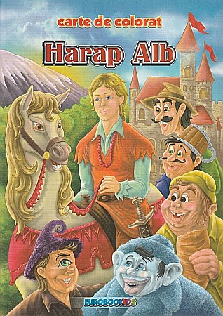 Cărți - Carte de colorat Harap Alb