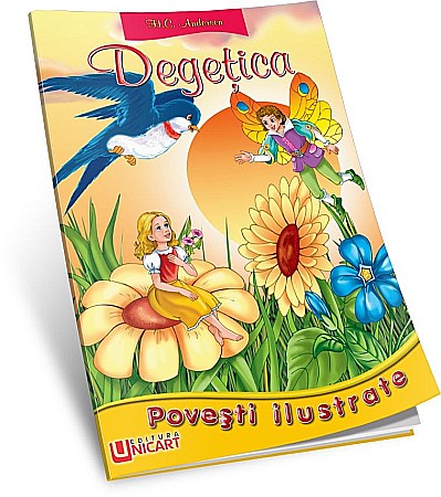 Cărți pentru copii - Degetica - Hans Christian Andersen
