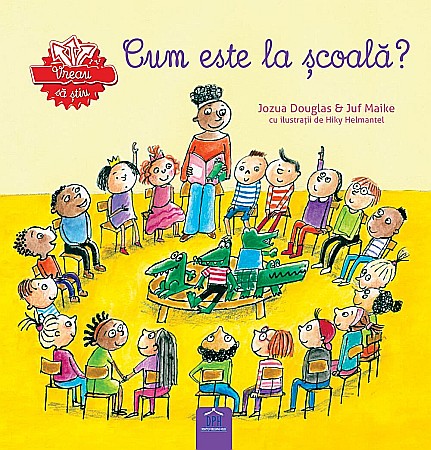 Materiale educaționale - Cum este la scoala? - Jozua Douglas, Juf Maike