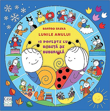 Cărți - Lunile anului - 12 povesti cu Bobita si Buburuza - Bartos Erika