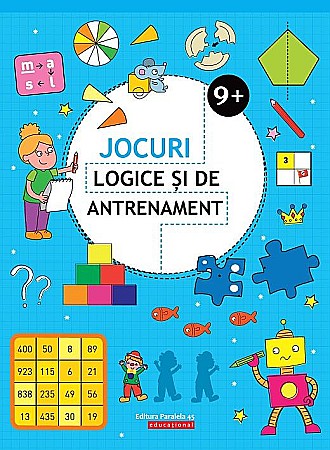 Materiale educaționale - Jocuri logice si de antrenament 9 ani +