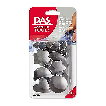 Artă și creativitate - Matrite metal modelaj set 12buc fl0344000