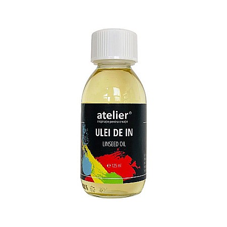 Culori în ulei - Ulei de in atelier 125ml at650125