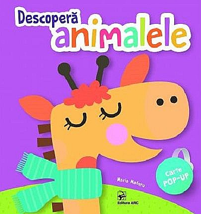 Cărți - Descoperă animalele – Carte Pop-Up