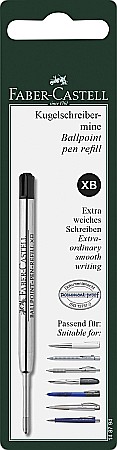 Rechizite școlare - Blister rezerva pix metal xb neagra fc148794
