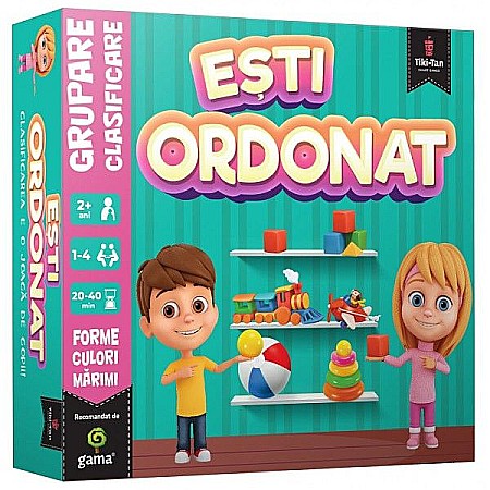 Jocuri educative și de societate - Joc - Esti ordonat