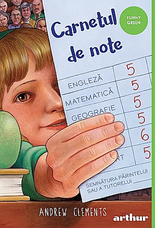 Cărți pentru copii - Carnetul de note - Andrew Clements