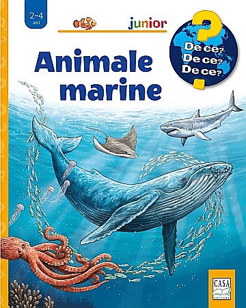 Enciclopedii și atlase pentru copii - Animale marine - Anita van Saan