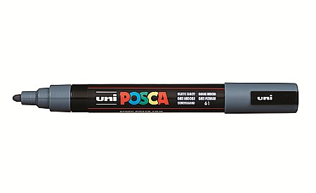 Promoții de Toamnă - Marker Uni pc-5m Posca 1.8-2.5mm gri albastrui
