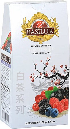 Ceaiuri premium Basilur - Basilur ceai refill white tea forest fruit 100g 72185