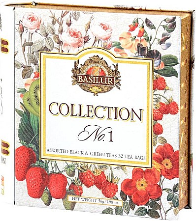 Ceaiuri premium Basilur - Basilur ceai collection no 1 assorted 56g 70333