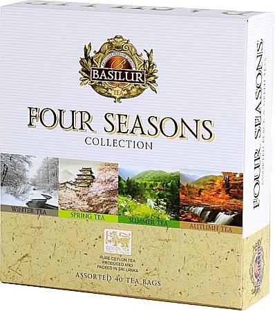 Ceaiuri premium Basilur - Basilur ceai four seasons assorted 40e 70g 71561