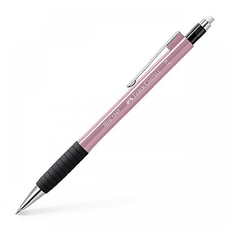 Creioane mecanice - Creion mecanic 0.7mm rose Grip 1345 Faber-Castell